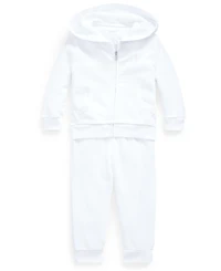 Polo Ralph Lauren Baby Girls or Boys French Terry Hoodie and Pants Set