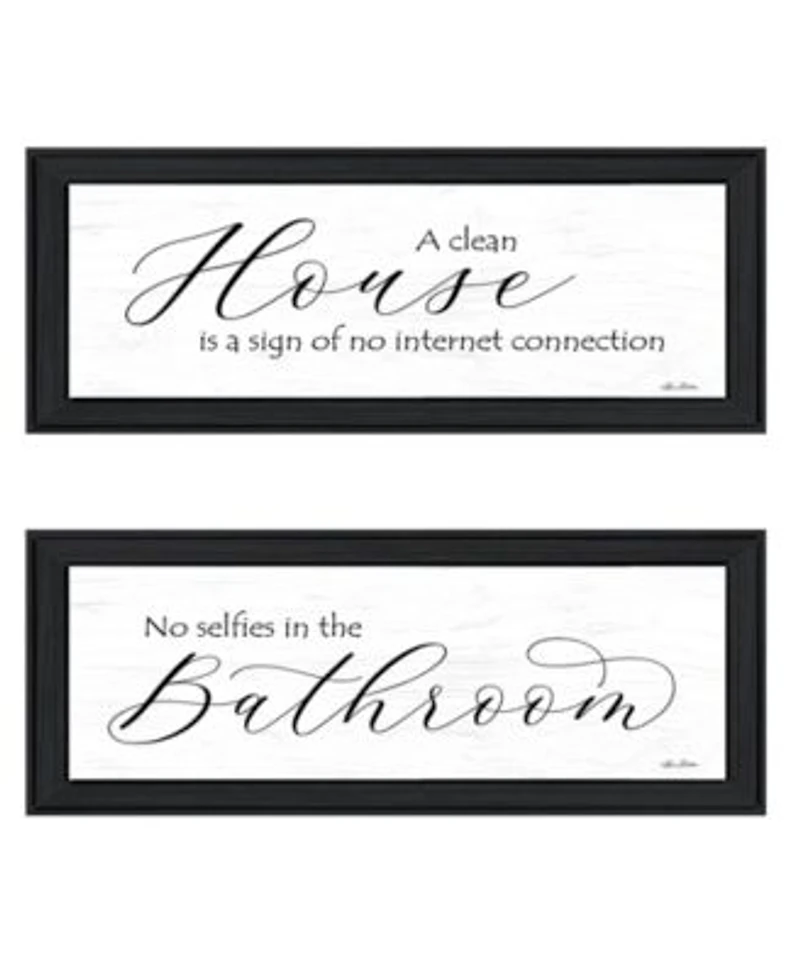 Trendy Decor 4u Household Humor 2 Piece Vignette By Lori Deiter Collection