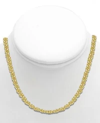 Now This Rope Link Chains In Gold Or Silver Plate In 18 Or 24