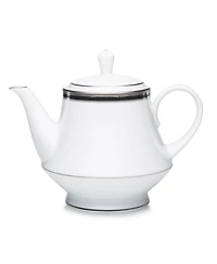 Noritake Dinnerware, Austin Platinum Tea Pot