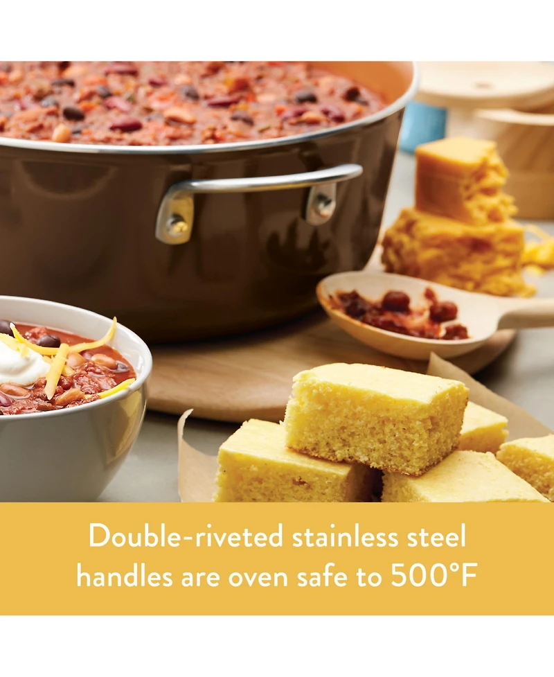 Ayesha Curry Home Collection 12" Covered Deep Skillet