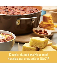 Ayesha Curry Home Collection 12" Covered Deep Skillet