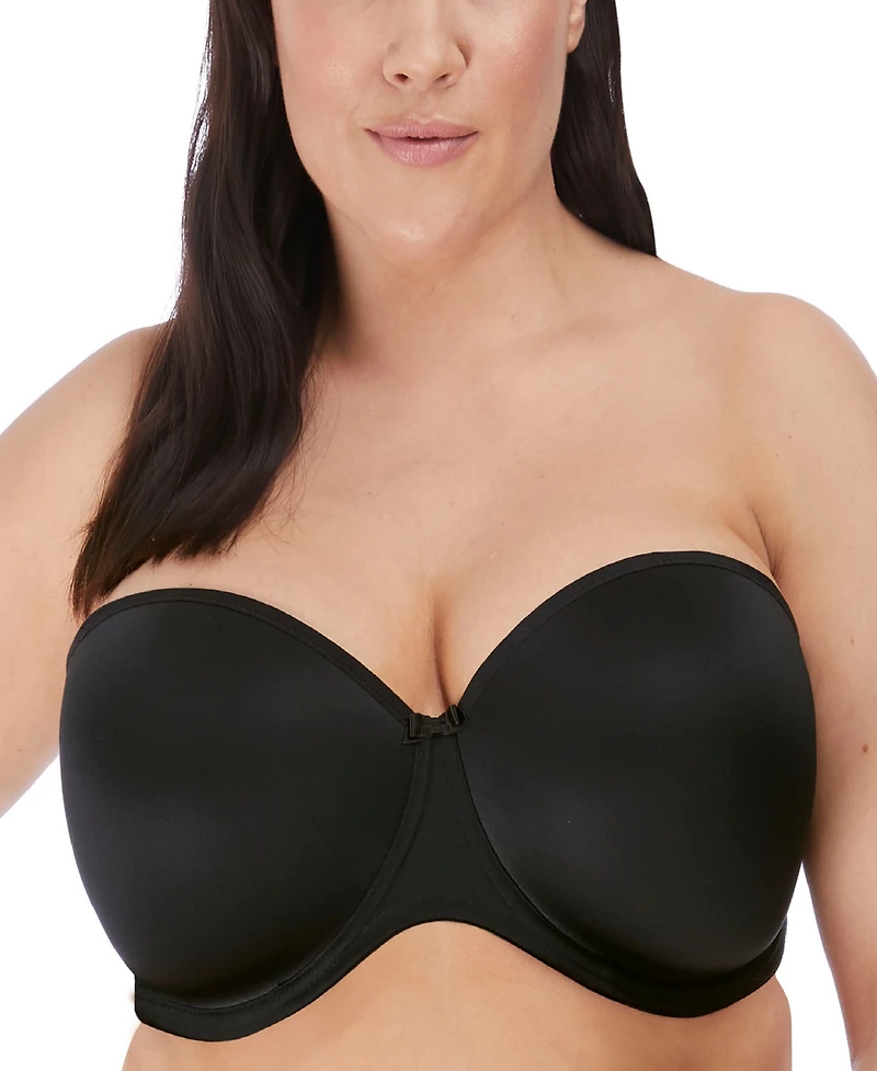 Elomi Women's Plus Smooth Underwire Molded Strapless Bra EL4300