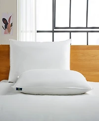 Serta White Goose Feather & Down Fiber Back Sleeper 2-Pack Pillow