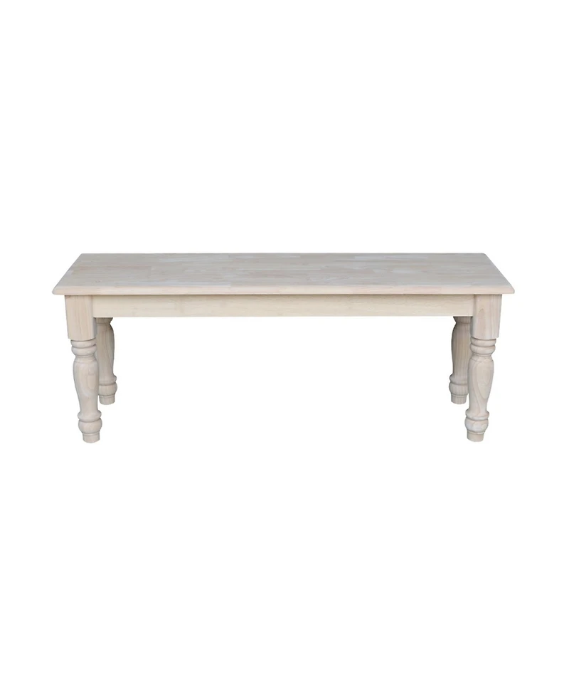 International Concepts Farmhouse Bench