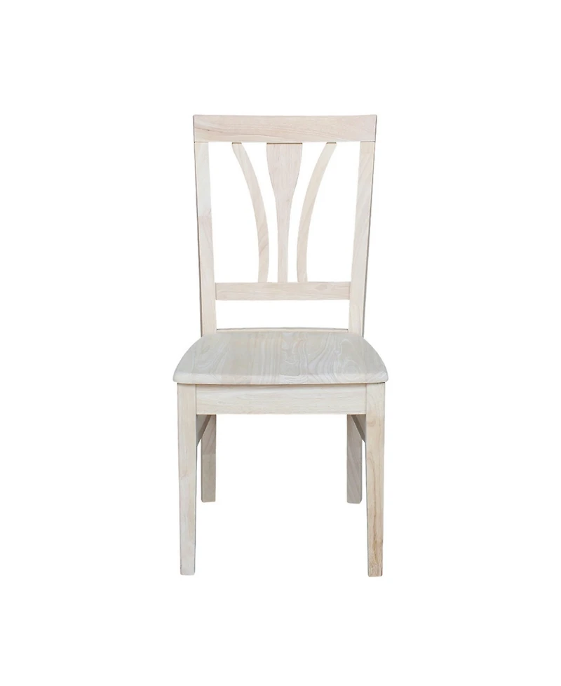 International Concepts Fanback Chairs, Set of 2