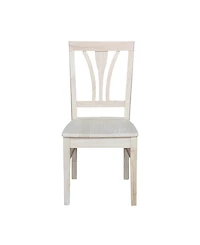 International Concepts Fanback Chairs, Set of 2