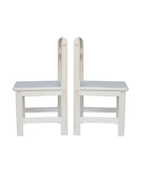 International Concepts Juvenile Chairs, Set of 2