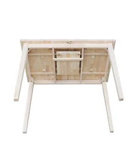 International Concepts Table with Butterfly Extension