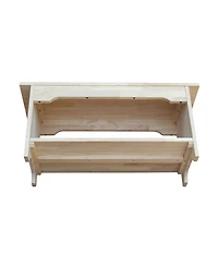 International Concepts Brookstone Bench