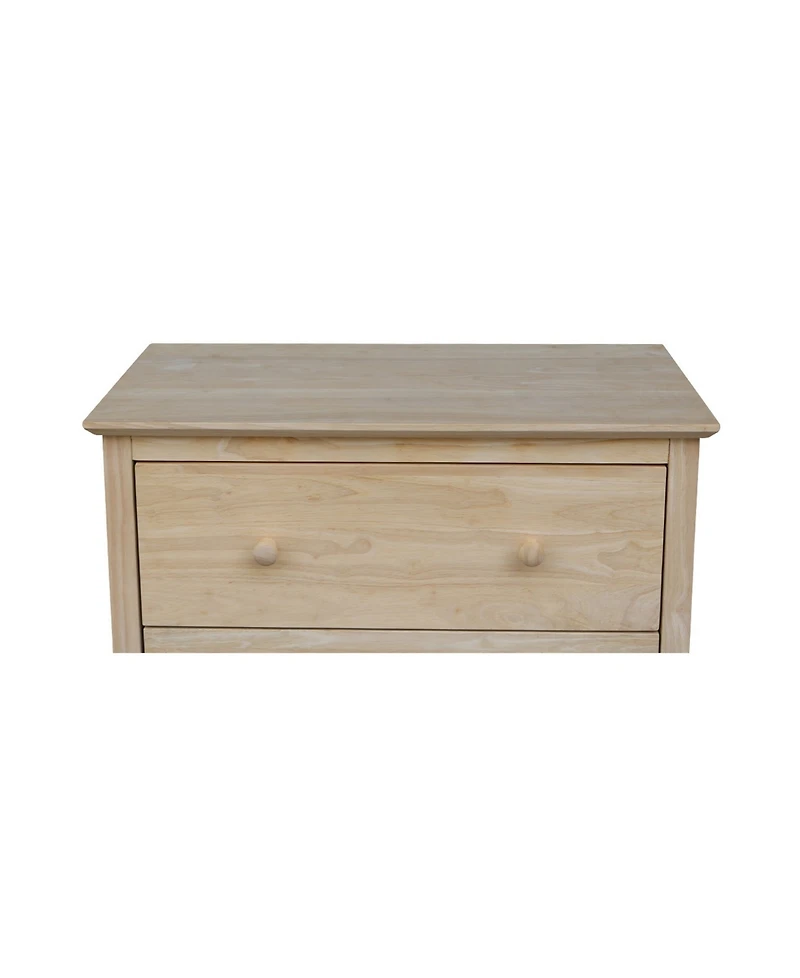 International Concepts Chest with 3 Drawers