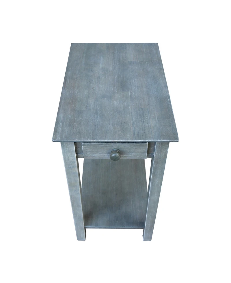 International Concepts Narrow End Table