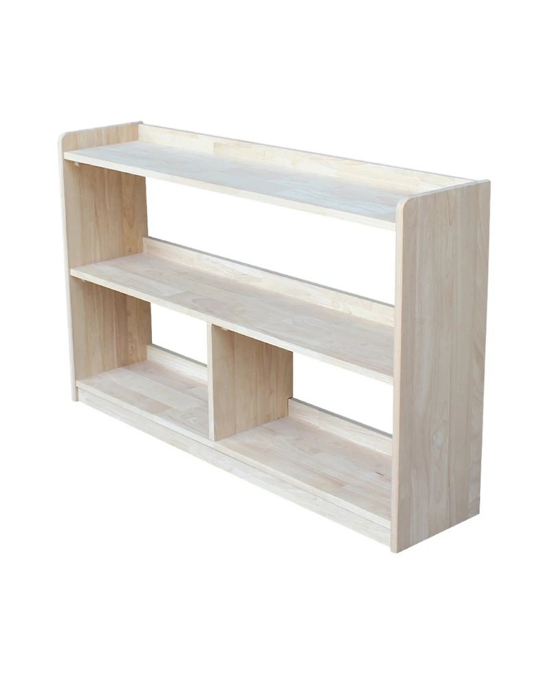 International Concepts Abby Divided Bookcase