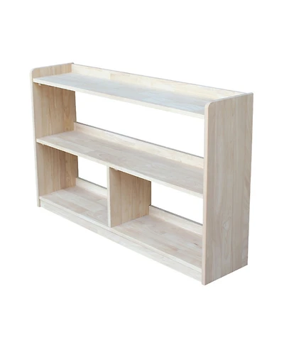 International Concepts Abby Divided Bookcase