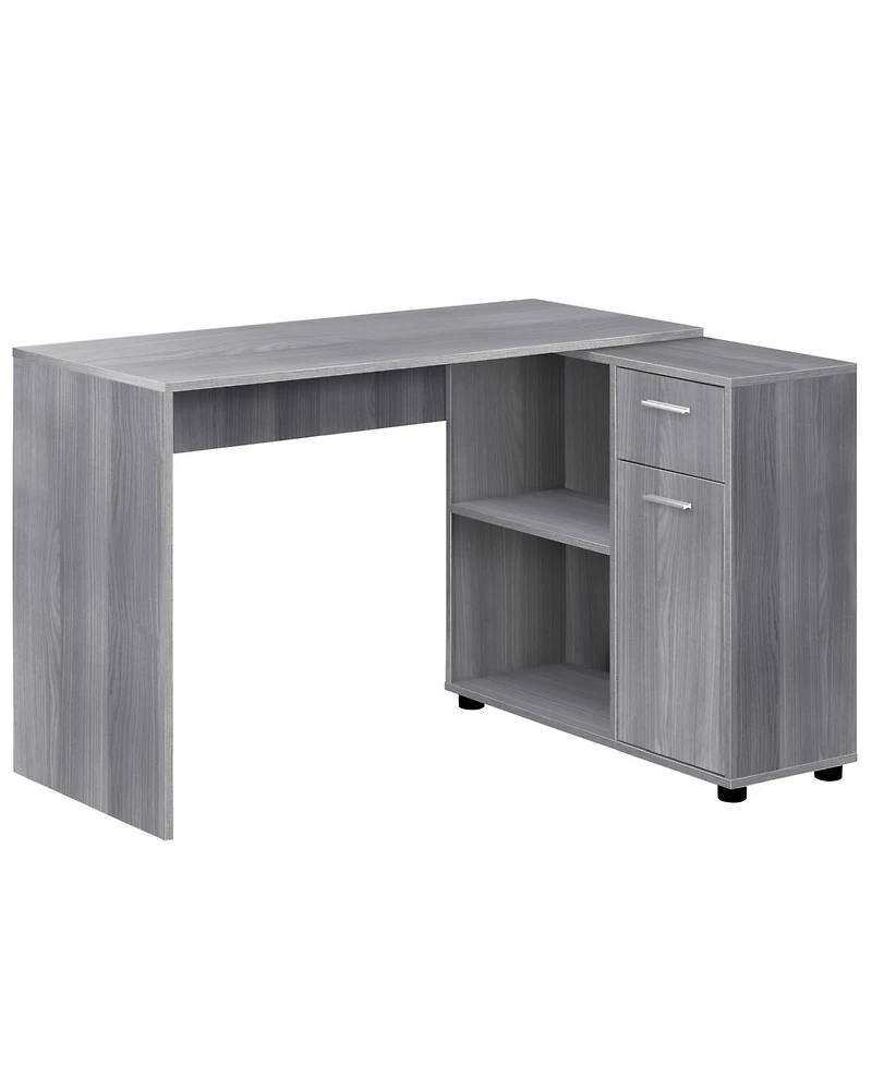 Monarch Specialties Computer Desk - 46" L with A Storage Cabinet