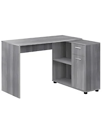Monarch Specialties Computer Desk - 46" L with A Storage Cabinet