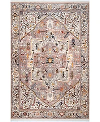 nuLoom Mystic Ehtel Medallion Fringe 5' x 7'9" Area Rug