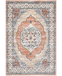 nuLoom Selina Noreen Oriental Beige 5'3" x 7'3" Area Rug