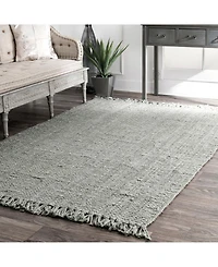 nuLoom Natura Collection Chunky Loop 5' x 7'6" Area Rug