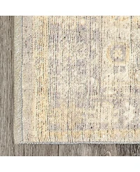 nuLoom Collina Transitional Luz Beige 5'3" x 7'7" Area Rug