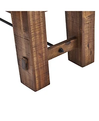 Alaterre Furniture Durango Wood Entryway and Dining Bench