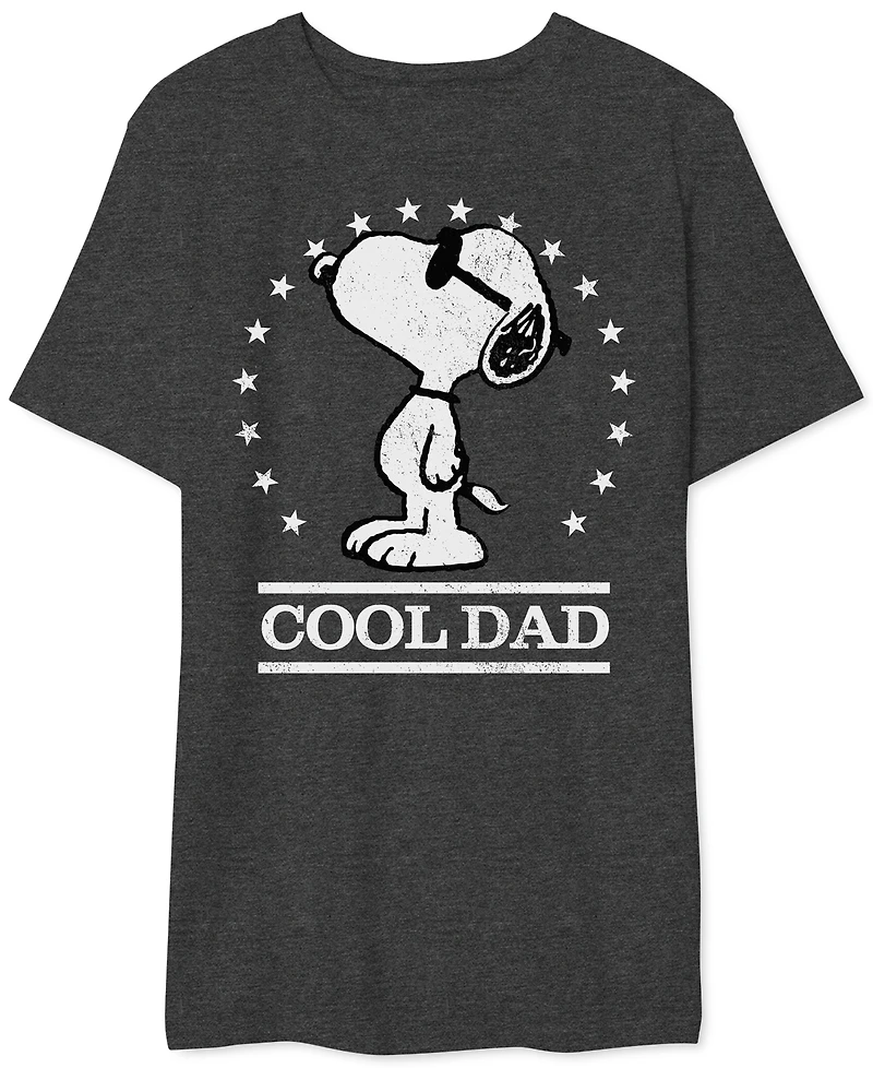 Snoopy Cool Dad Men's Graphic T-Shirt