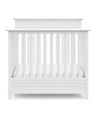 Storkcraft Petal 4-in-1 Convertible Mini Crib