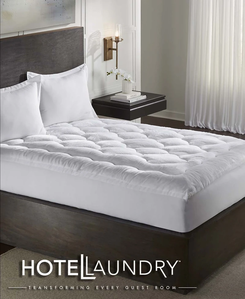Hotel Laundry Mink Plush Fiberbed Topper