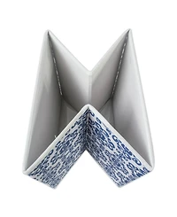 Design Imports Non-woven Polyester Cube Scroll Square Set of 2