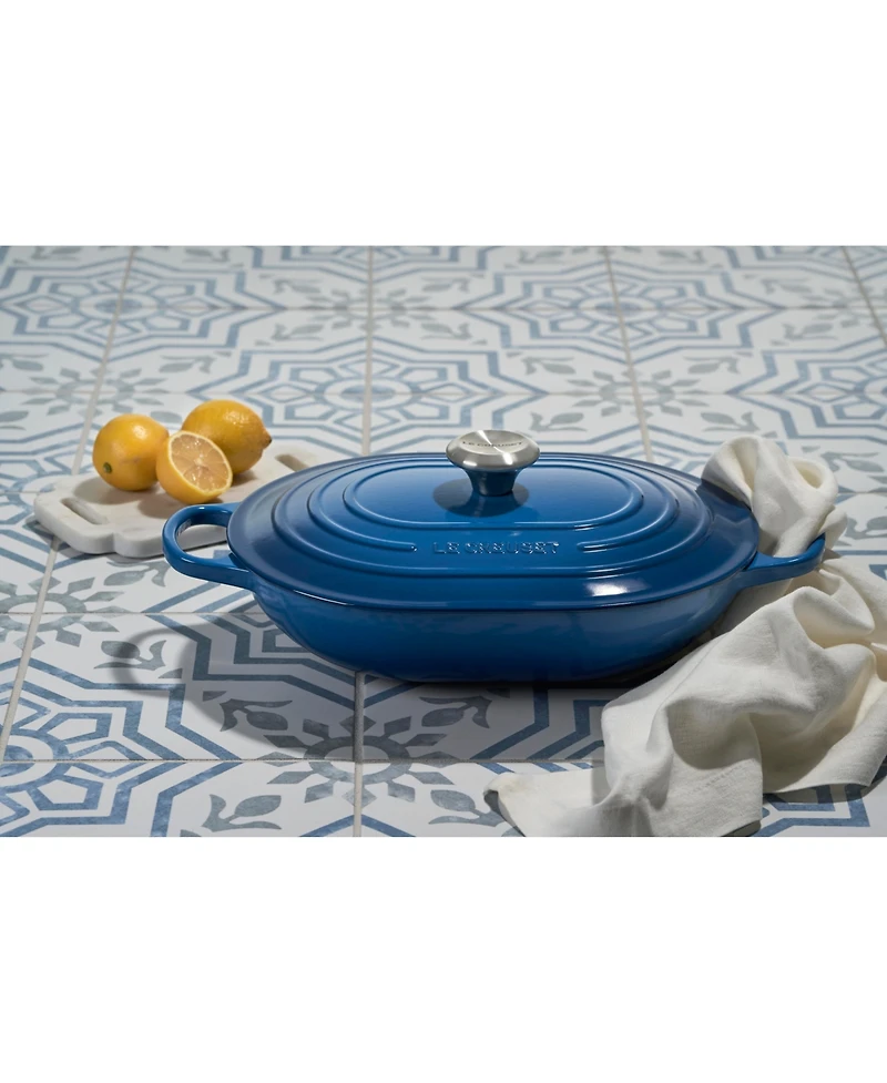 Le Creuset Enameled Cast Iron 3.75-Qt. Oval Casserole with Lid
