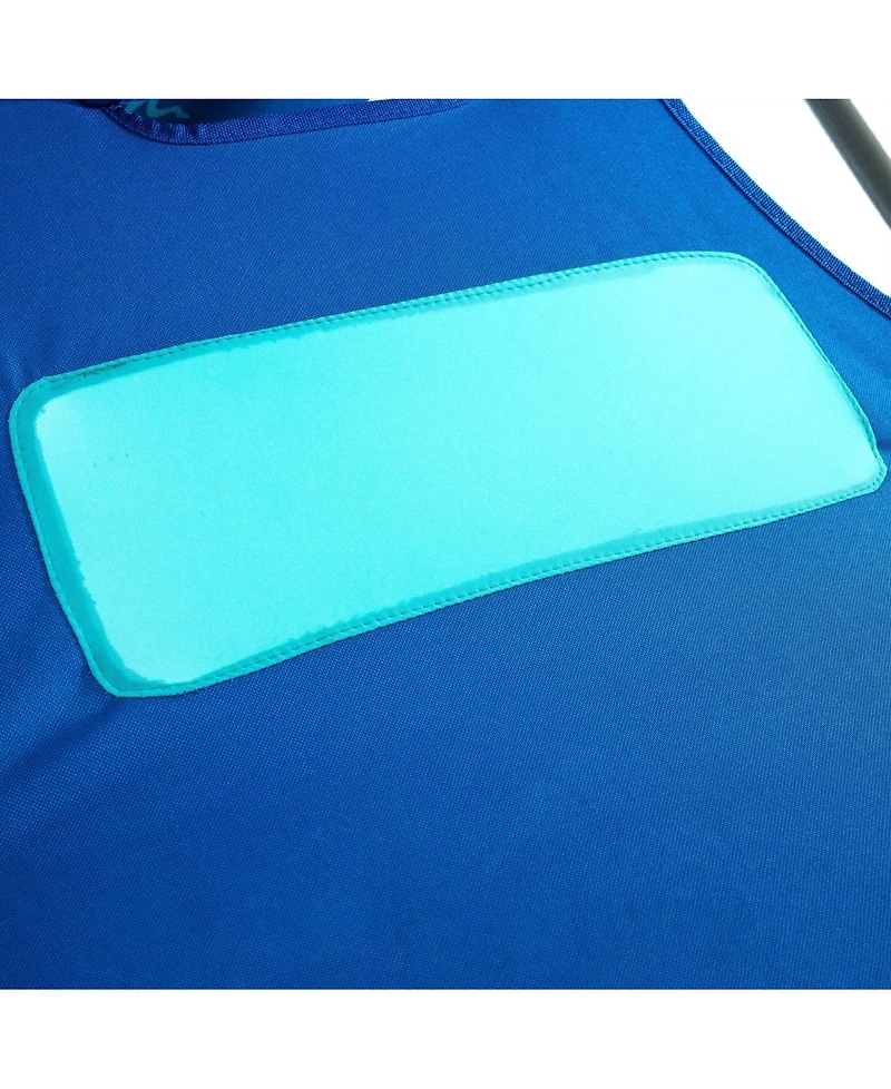 Ostrich Ladies Comfort Lounger, Beach Camping Pool Tanning Chair, Ocean Blue