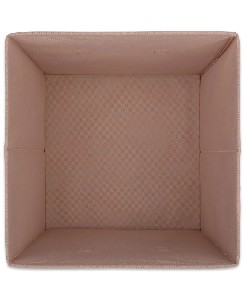 Design Imports Non-woven Polypropylene Cube Solid Millennial Square Set of 2
