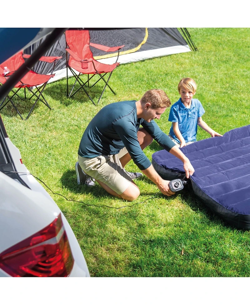 Intex 12 Volt Quick-Fill Dc Car Electric 23 Cfm Inflatable Float and Air Bed Pump