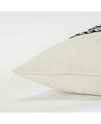 Closeout! Rizzy Home Stripes Polyester Filled Decorative Pillow, 20" x 20"
