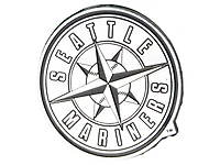 Stockdale Seattle Mariners Metal Auto Emblem