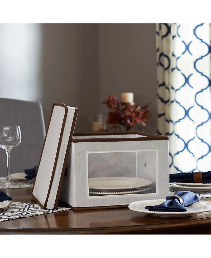 Household Essentials Dinner Plate Storage Box