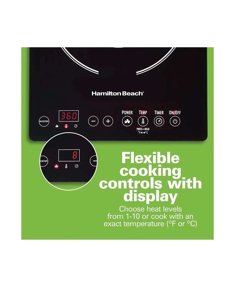 Hamilton Beach Single Induction Cooktop - 34104