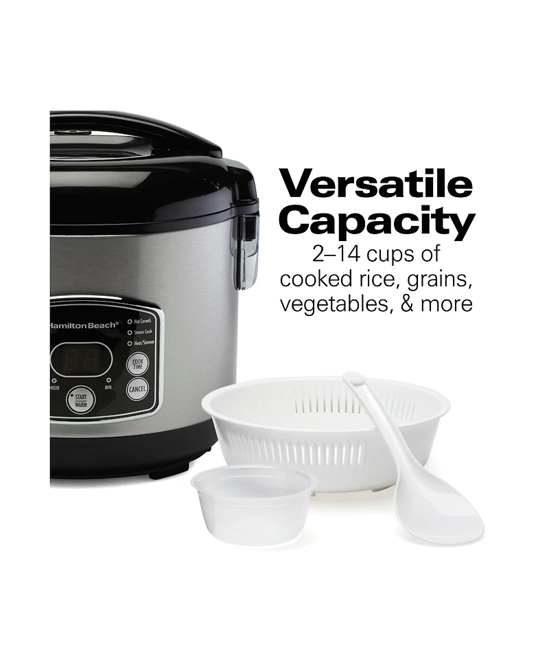Hamilton Beach Rice/Hot Cereal Cooker - 37548