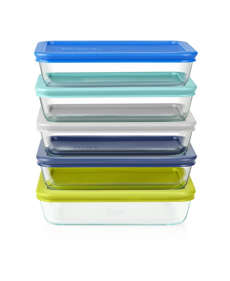 Pyrex Simply Store 10-Piece Meal Prep Container Set