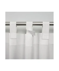 Exclusive Home Curtains Indoor Outdoor Solid Cabana Tab Top Curtain Panel Pair