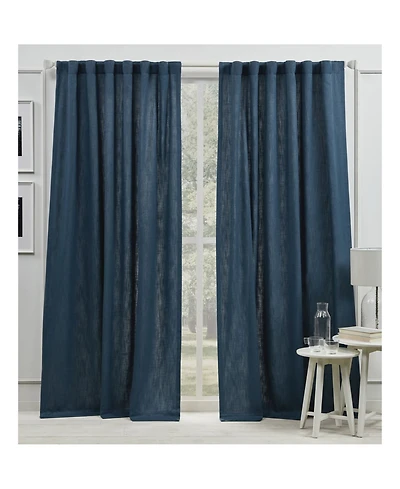 Lauren Ralph Vienna Light Filtering Back Tab Rod Pocket Curtain Panel