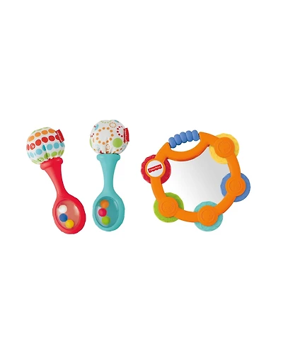 Fisher Price Tambourine & Maracas Gift Set