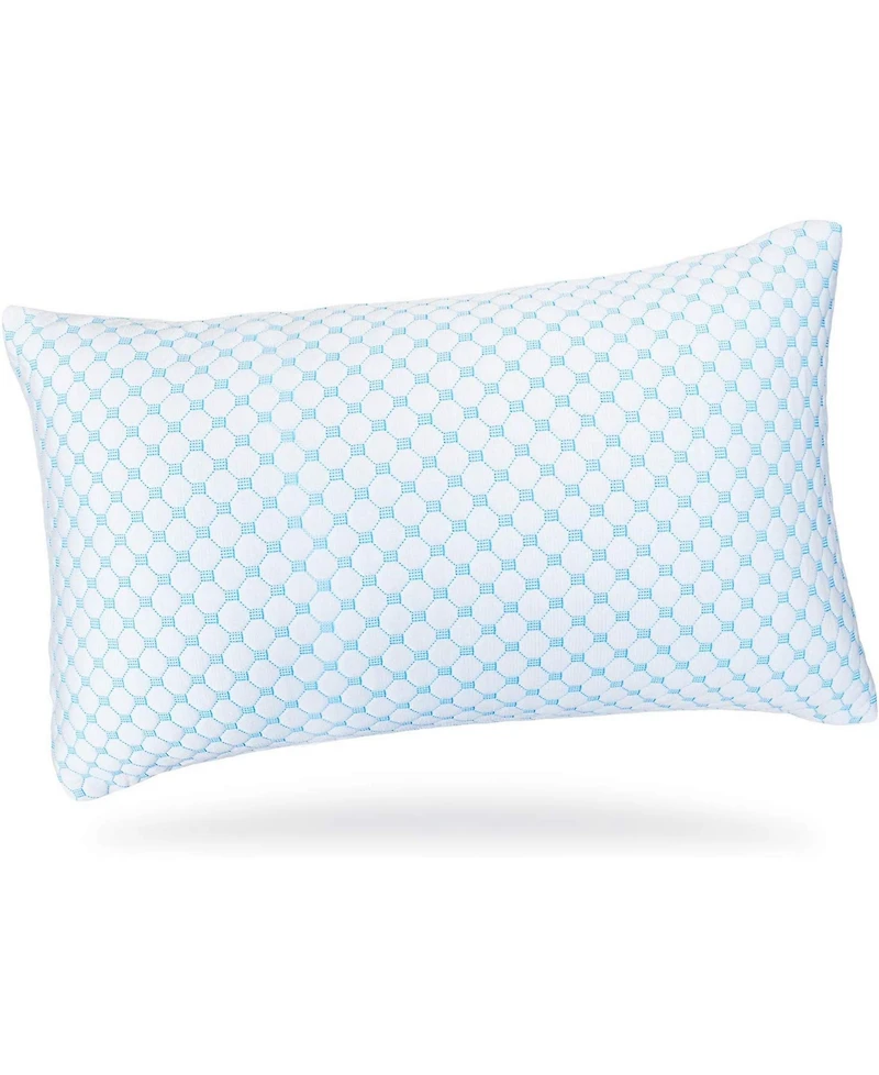 Nestl Heat and Moisture Reducing Ice Silk and Gel Infused Memory Foam Pillow