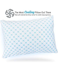Nestl Heat and Moisture Reducing Ice Silk and Gel Infused Memory Foam 2-Pack Pillow, Toddler