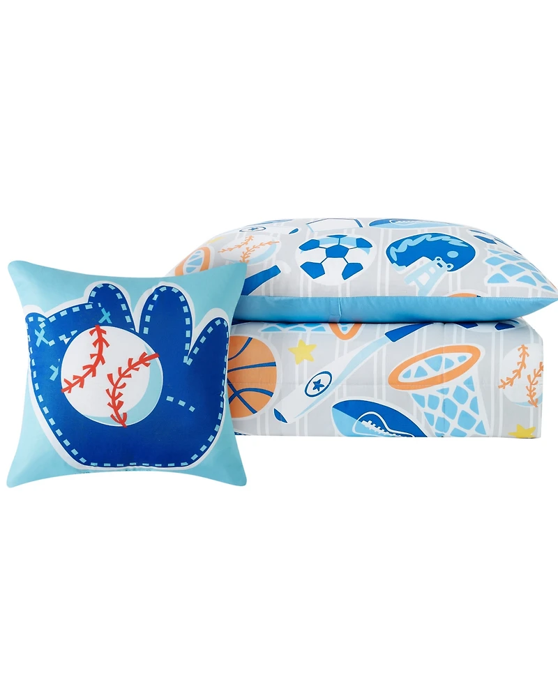 My World Kids All Star 2-Pc. Quilt Set, Twin