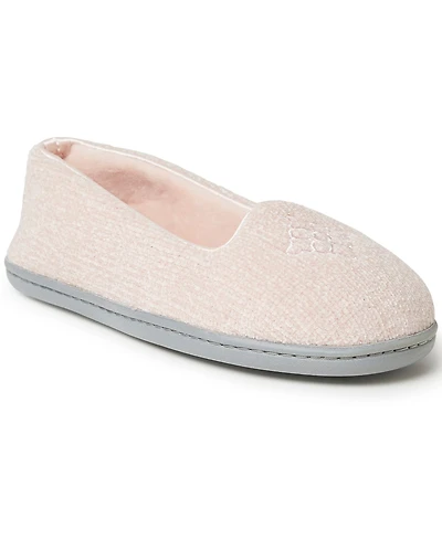 Dearfoams Women's Rebecca Chenille Closed Back House Slipper