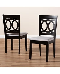 Furniture Lenoir Transitional 2 Piece Dining Chair Set with Seat