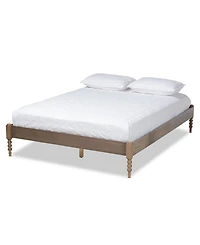 Furniture Cielle French Bohemian Queen Size Bed Frame