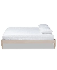 Furniture Laure French Bohemian Queen Size Bed Frame