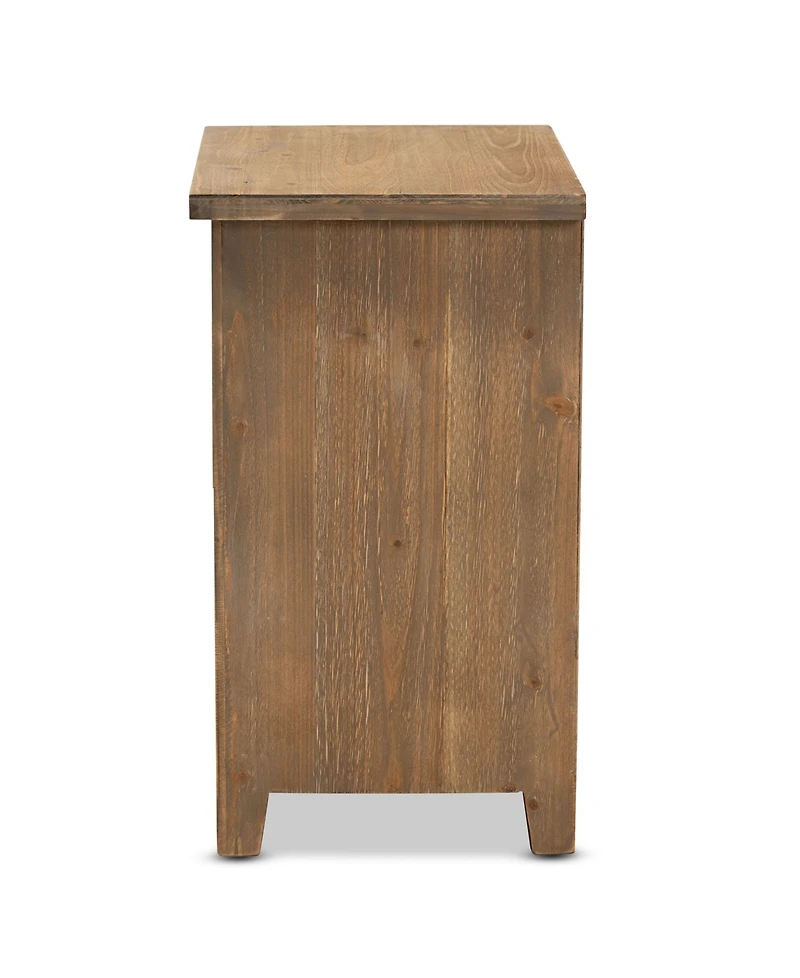 Furniture Clement Traditional Nightstand - 2 Drawer